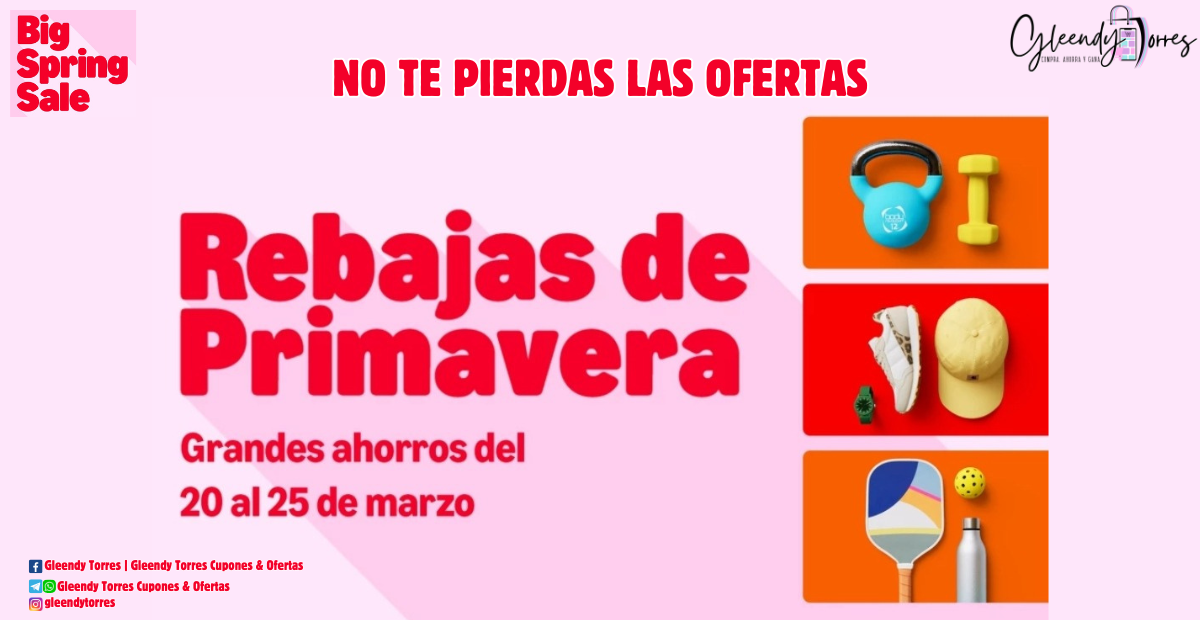 Rebajas de primavera en Amazon