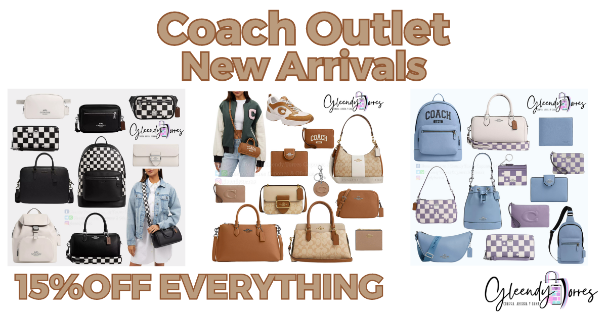 15%OFF EXTRA EN COACH OUTLET