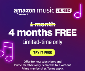 ¡Aprovecha 4 Meses Gratis de Amazon Music con Esta Increíble Promoción!